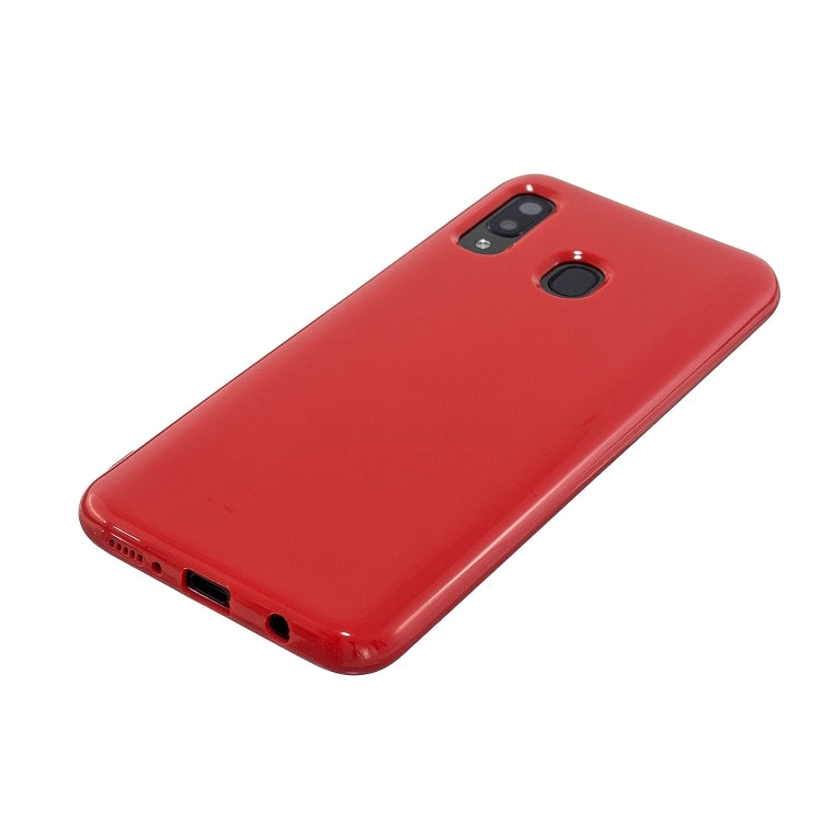 For Galaxy A30 / A20 2.0mm Thick TPU Candy Color Protective Case