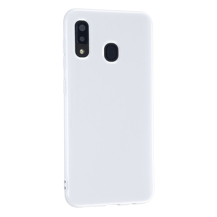 For Galaxy A30 / A20 2.0mm Thick TPU Candy Color Protective Case