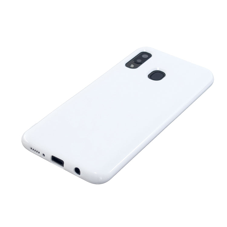For Galaxy A30 / A20 2.0mm Thick TPU Candy Color Protective Case