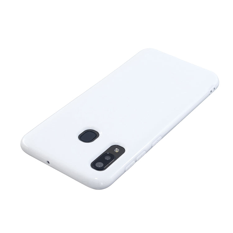 For Galaxy A30 / A20 2.0mm Thick TPU Candy Color Protective Case