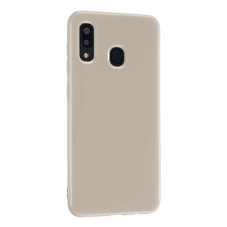 For Galaxy A30 / A20 2.0mm Thick TPU Candy Color Protective Case