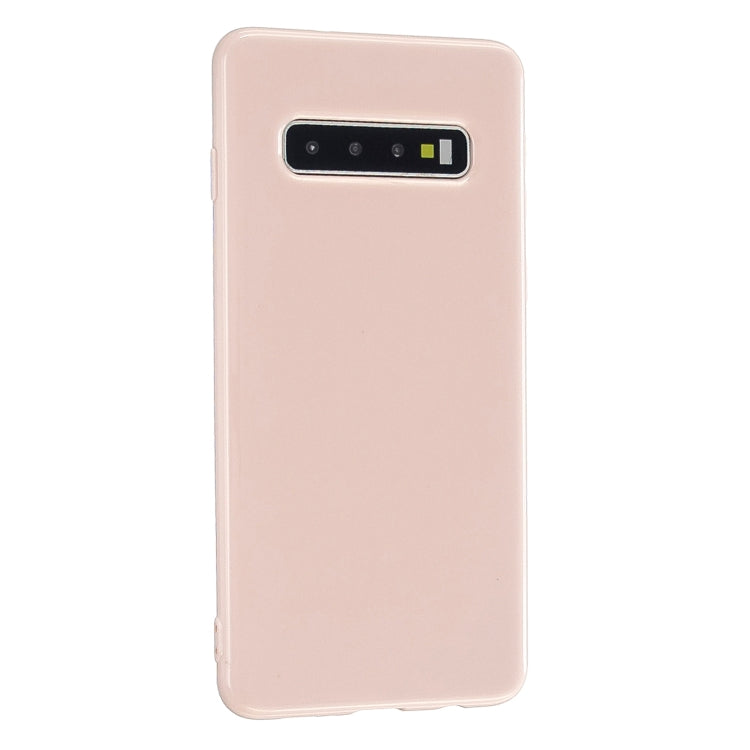 For Galaxy S10 2.0mm Thick TPU Candy Color Protective Case