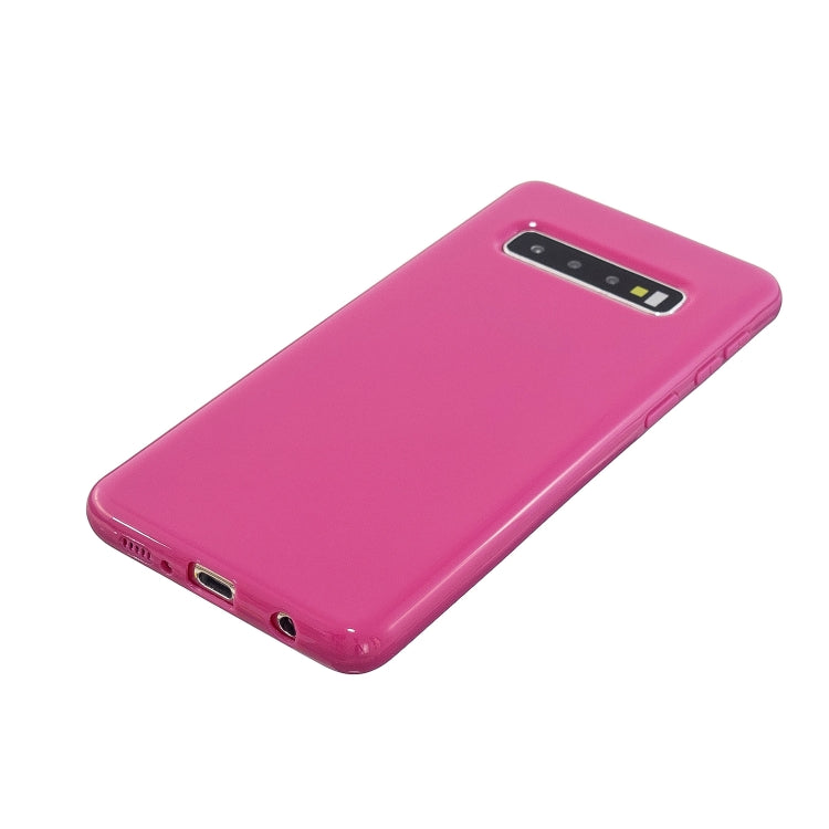 For Galaxy S10 2.0mm Thick TPU Candy Color Protective Case