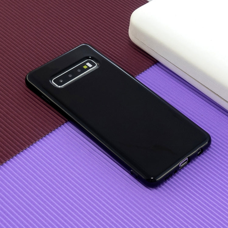 For Galaxy S10 Plus 2.0mm Thick TPU Candy Color Protective Case