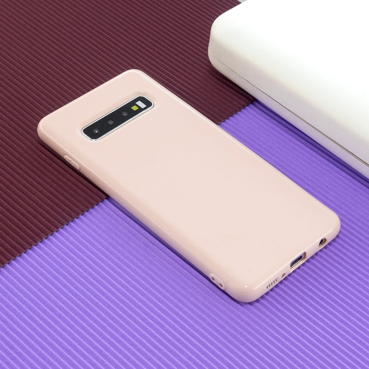 For Galaxy S10 Plus 2.0mm Thick TPU Candy Color Protective Case