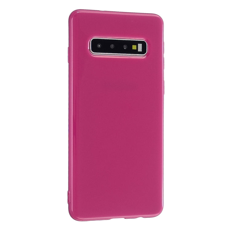 For Galaxy S10 Plus 2.0mm Thick TPU Candy Color Protective Case