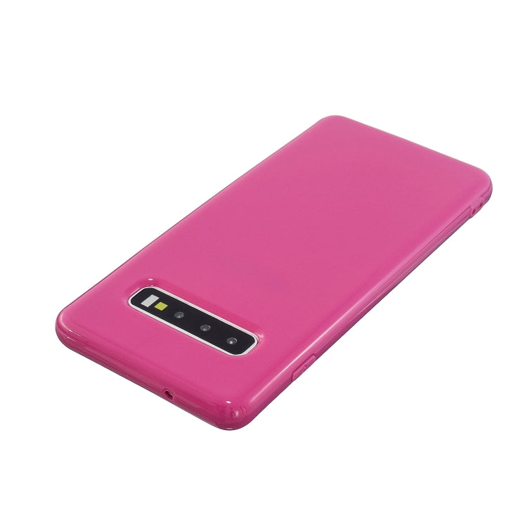 For Galaxy S10 Plus 2.0mm Thick TPU Candy Color Protective Case