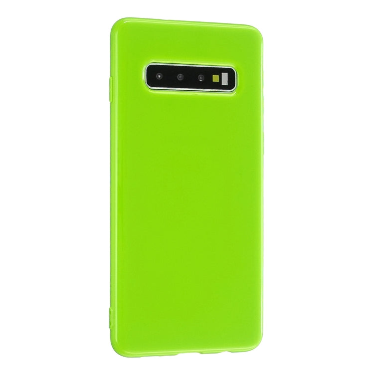 For Galaxy S10 Plus 2.0mm Thick TPU Candy Color Protective Case