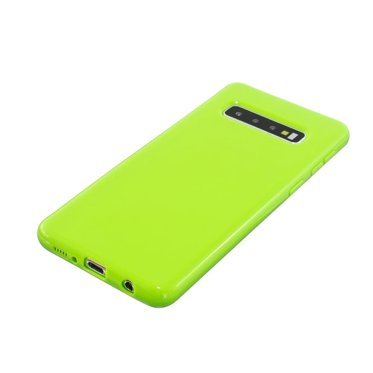 For Galaxy S10 Plus 2.0mm Thick TPU Candy Color Protective Case