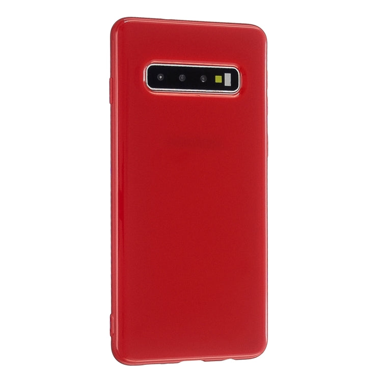 For Galaxy S10 Plus 2.0mm Thick TPU Candy Color Protective Case