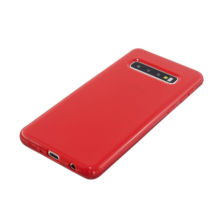 For Galaxy S10 Plus 2.0mm Thick TPU Candy Color Protective Case