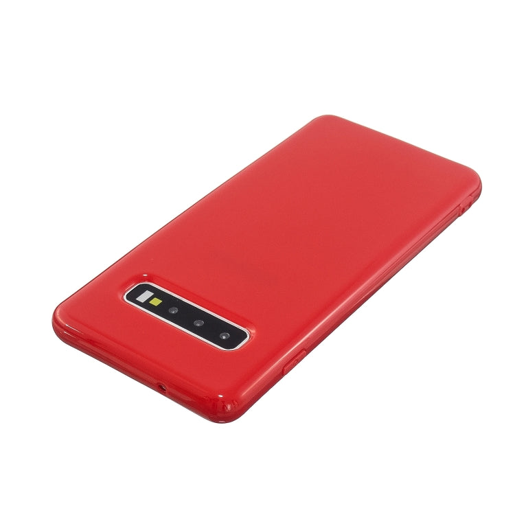 For Galaxy S10 Plus 2.0mm Thick TPU Candy Color Protective Case