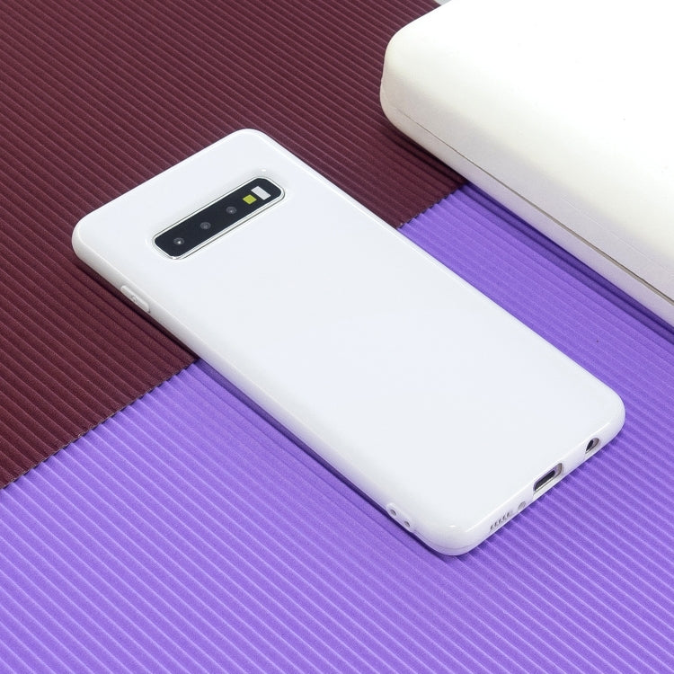 For Galaxy S10 Plus 2.0mm Thick TPU Candy Color Protective Case