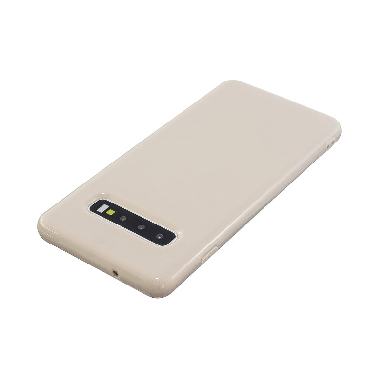 For Galaxy S10 Plus 2.0mm Thick TPU Candy Color Protective Case