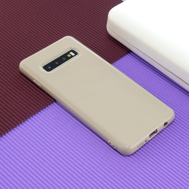 For Galaxy S10 Plus 2.0mm Thick TPU Candy Color Protective Case