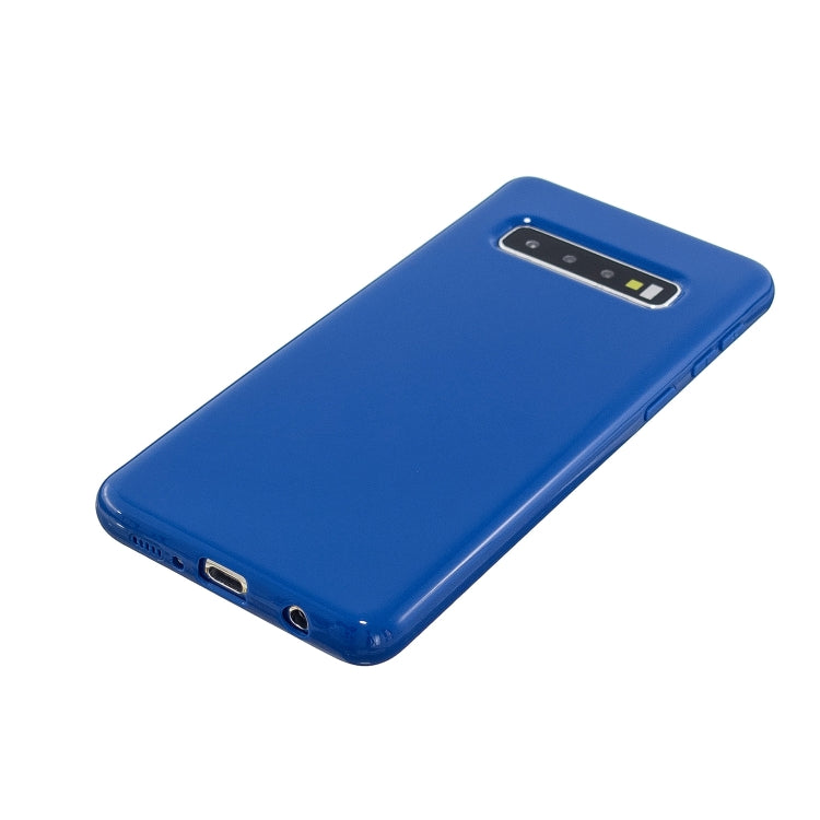 For Galaxy S10 Plus 2.0mm Thick TPU Candy Color Protective Case