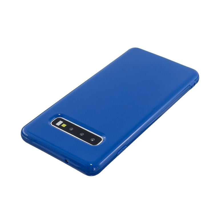 For Galaxy S10 Plus 2.0mm Thick TPU Candy Color Protective Case