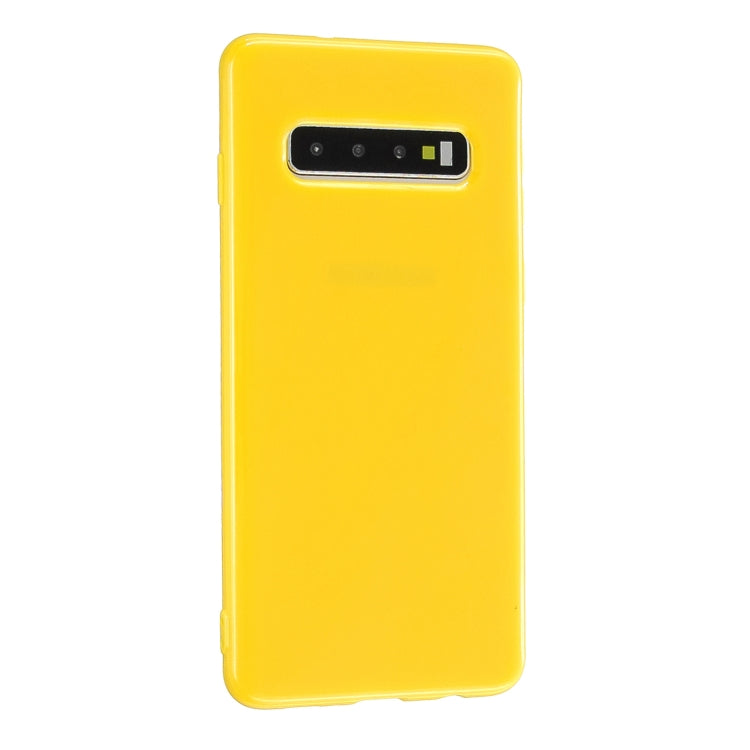 For Galaxy S10 Plus 2.0mm Thick TPU Candy Color Protective Case