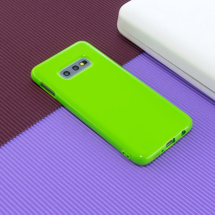 For Galaxy S10 Edge 2.0mm Thick TPU Candy Color Protective Case