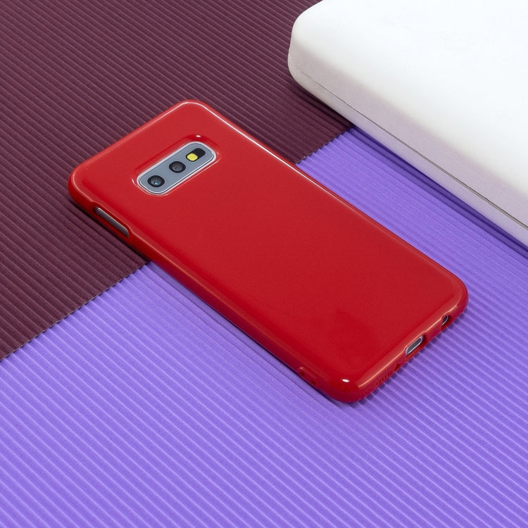 For Galaxy S10 Edge 2.0mm Thick TPU Candy Color Protective Case