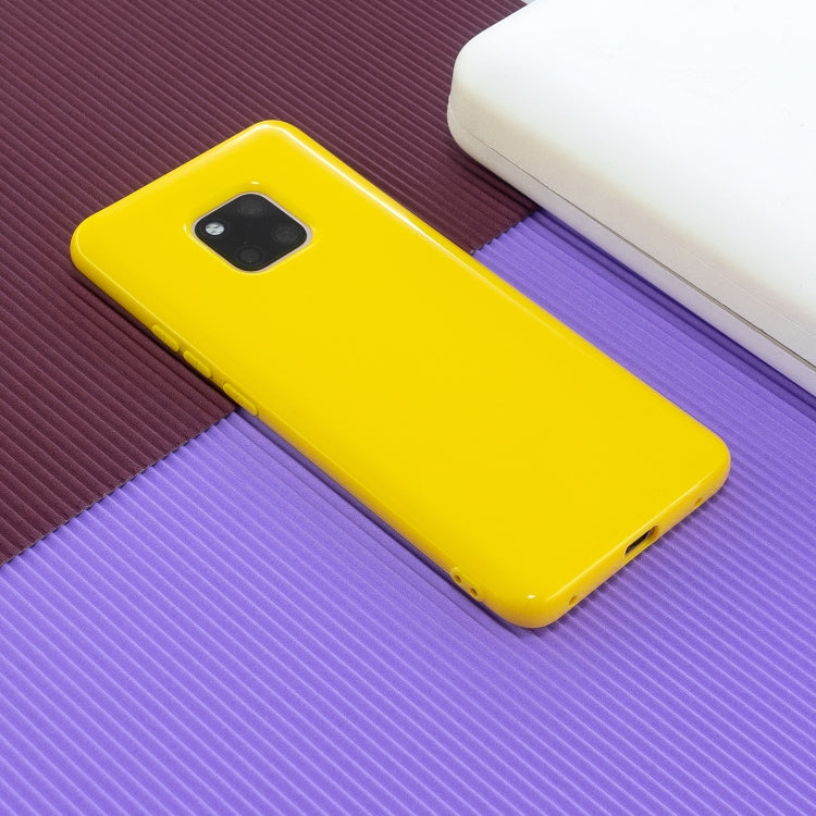 For Huawei Mate 20 Pro 2.0mm Thick TPU Candy Color Protective Case
