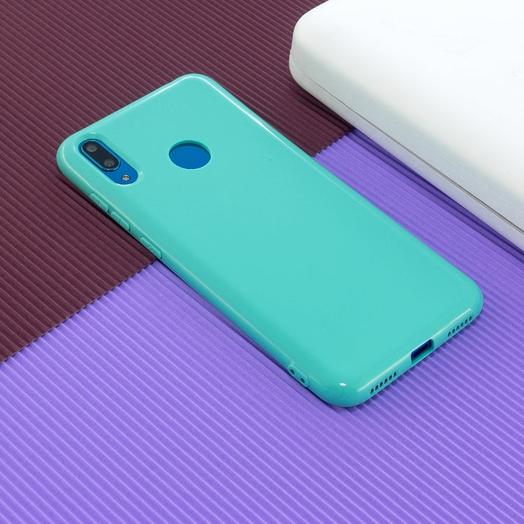 For Huawei Y6 (2019) 2.0mm Thick TPU Candy Color Protective Case