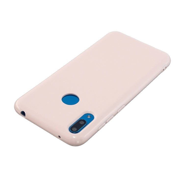 For Huawei Y6 (2019) 2.0mm Thick TPU Candy Color Protective Case