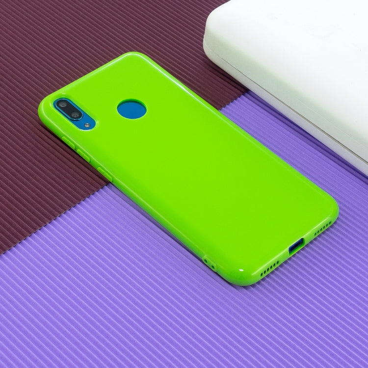For Huawei Y6 (2019) 2.0mm Thick TPU Candy Color Protective Case