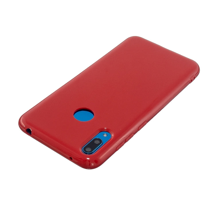 For Huawei Y6 (2019) 2.0mm Thick TPU Candy Color Protective Case