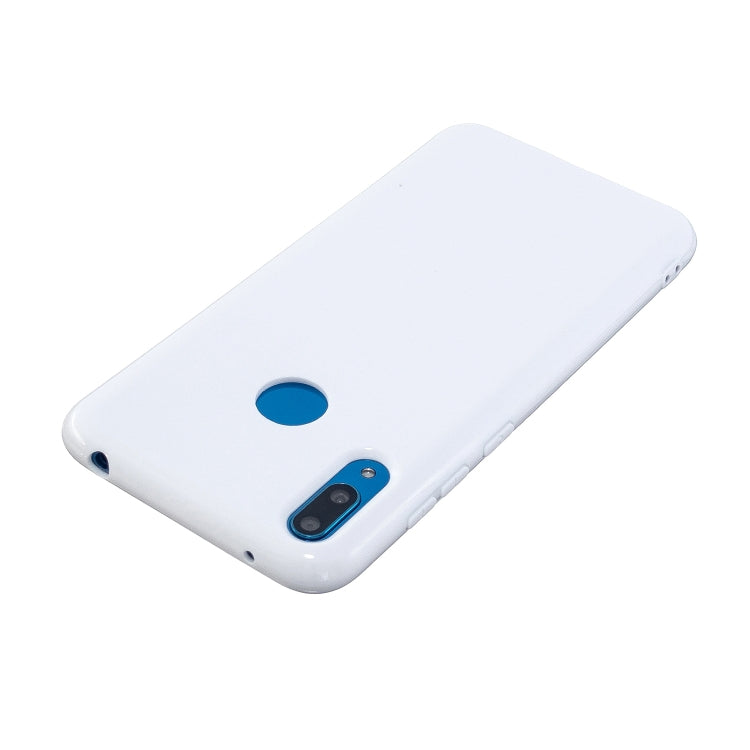 For Huawei Y6 (2019) 2.0mm Thick TPU Candy Color Protective Case