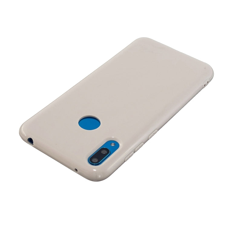 For Huawei Y6 (2019) 2.0mm Thick TPU Candy Color Protective Case