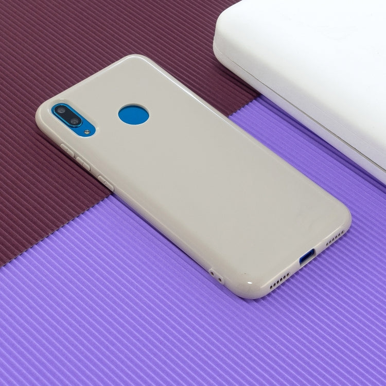 For Huawei Y6 (2019) 2.0mm Thick TPU Candy Color Protective Case