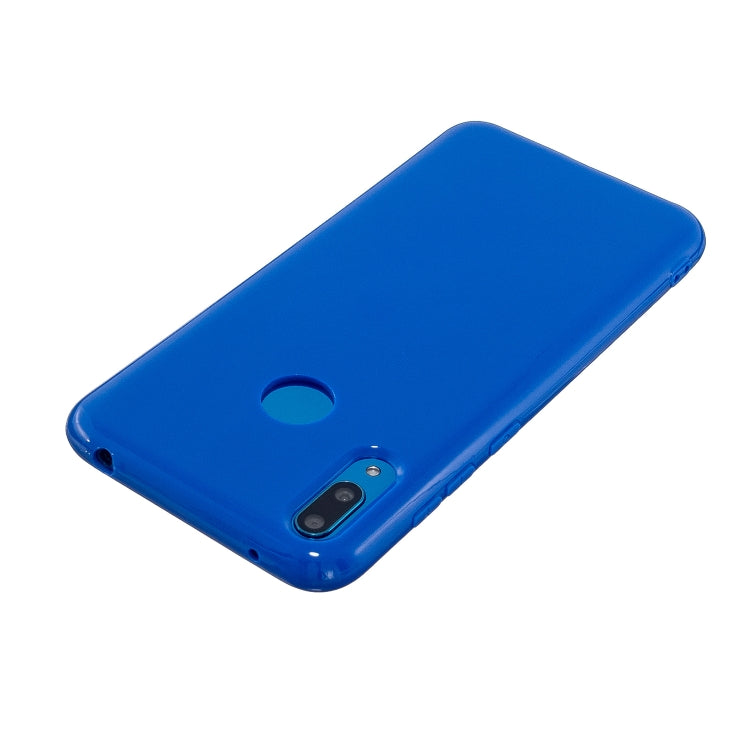 For Huawei Y6 (2019) 2.0mm Thick TPU Candy Color Protective Case