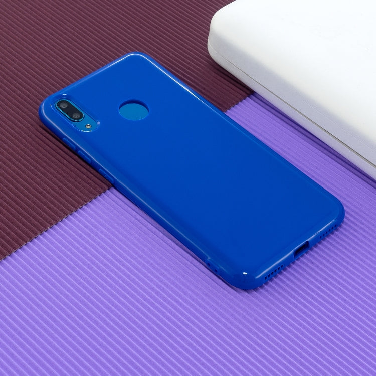 For Huawei Y6 (2019) 2.0mm Thick TPU Candy Color Protective Case