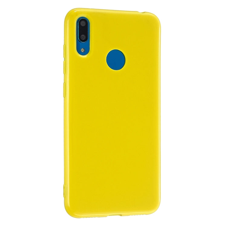 For Huawei Y6 (2019) 2.0mm Thick TPU Candy Color Protective Case