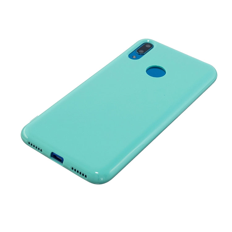 For Huawei Y7 (2019) 2.0mm Thick TPU Candy Color Protective Case