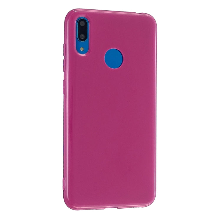 For Huawei Y7 (2019) 2.0mm Thick TPU Candy Color Protective Case