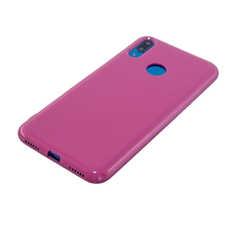 For Huawei Y7 (2019) 2.0mm Thick TPU Candy Color Protective Case