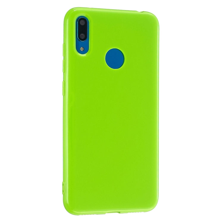 For Huawei Y7 (2019) 2.0mm Thick TPU Candy Color Protective Case