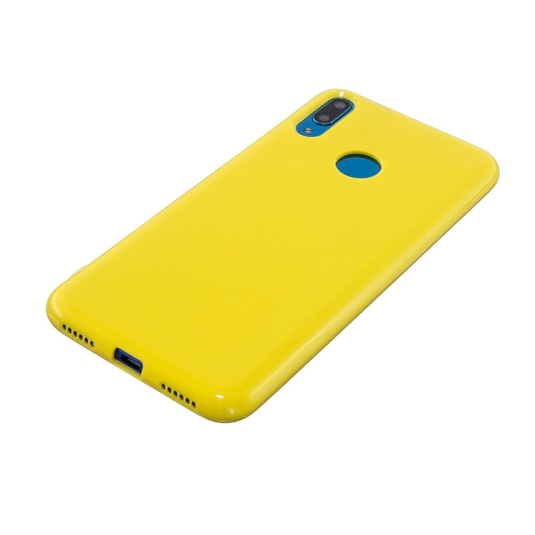 For Huawei Y7 (2019) 2.0mm Thick TPU Candy Color Protective Case