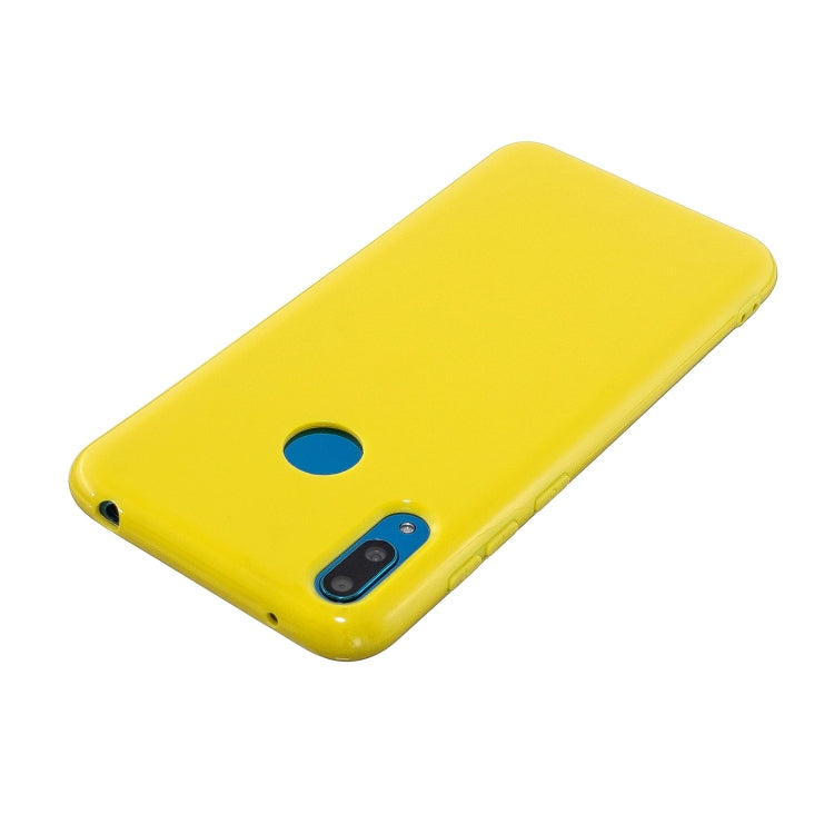 For Huawei Y7 (2019) 2.0mm Thick TPU Candy Color Protective Case