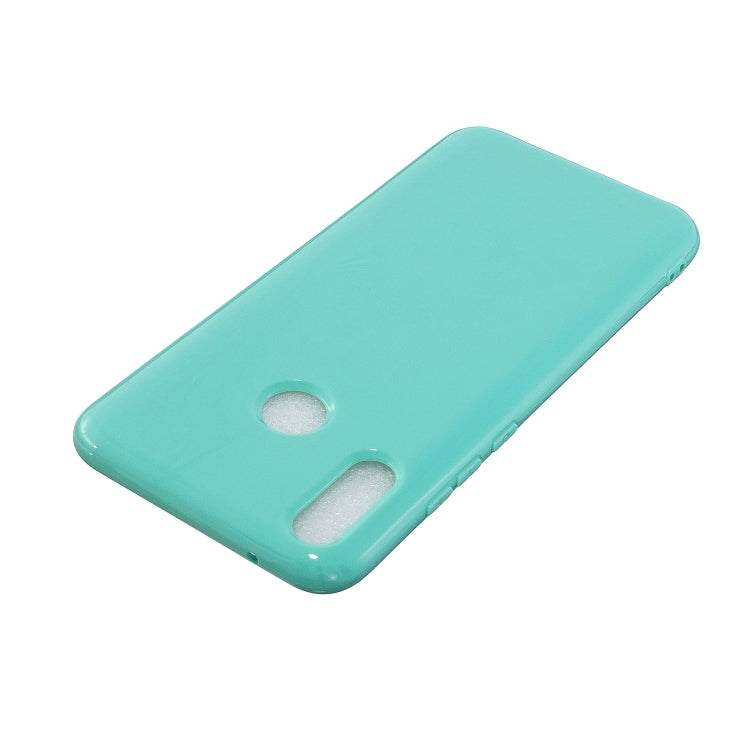 For Huawei Y9 (2019) 2.0mm Thick TPU Candy Color Protective Case