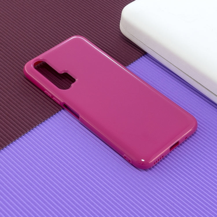 For Huawei Honor 20 Pro 2.0mm Thick TPU Candy Color Protective Case