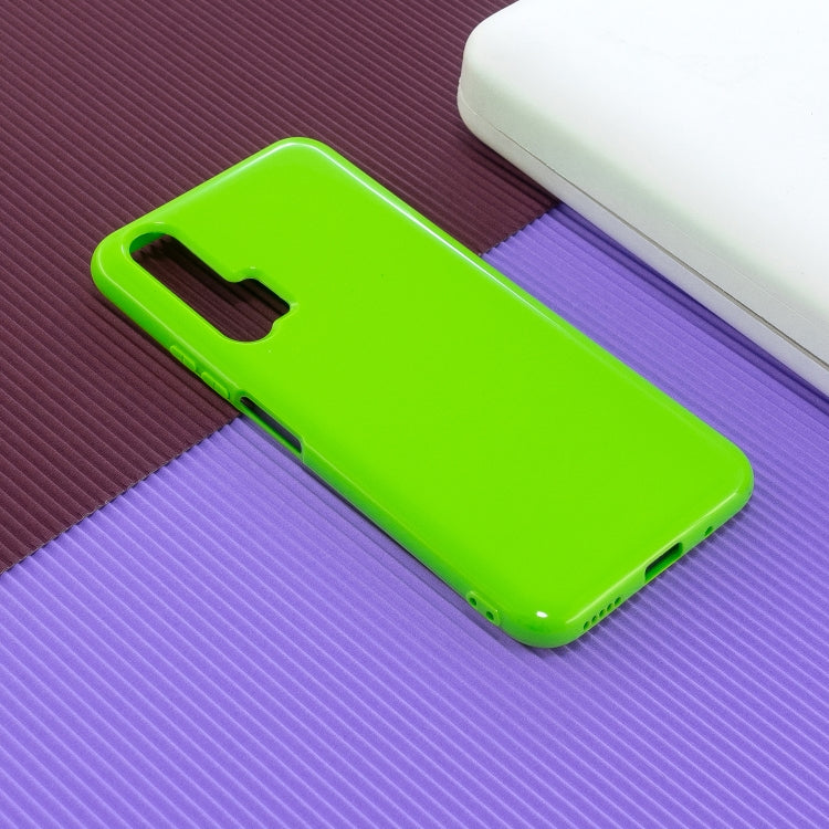 For Huawei Honor 20 Pro 2.0mm Thick TPU Candy Color Protective Case