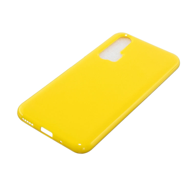 For Huawei Honor 20 Pro 2.0mm Thick TPU Candy Color Protective Case