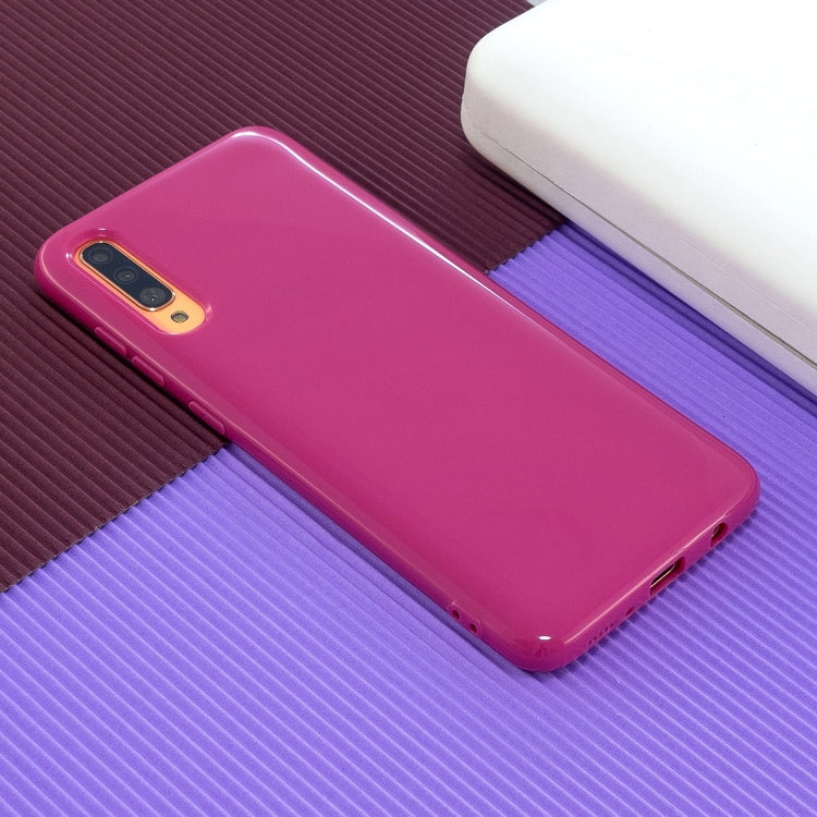 For Huawei Honor 20 SE 2.0mm Thick TPU Candy Color Protective Case