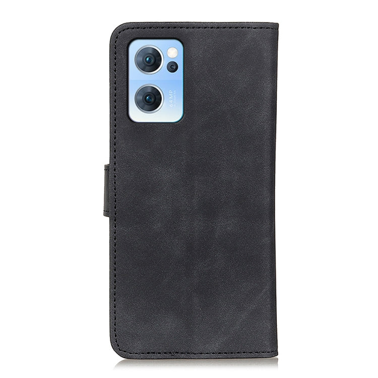 For OPPO Reno7 5G KHAZNEH Retro Texture Horizontal Flip Leather Phone Case