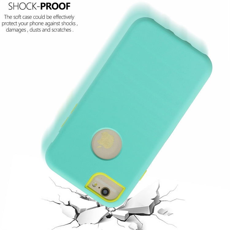For iPhone 6s / 6 3 in 1 Shockproof PC + Silicon Case