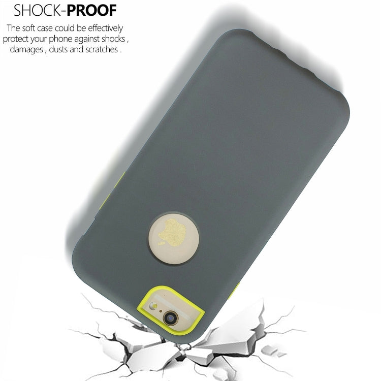 For iPhone 6s / 6 3 in 1 Shockproof PC + Silicon Case