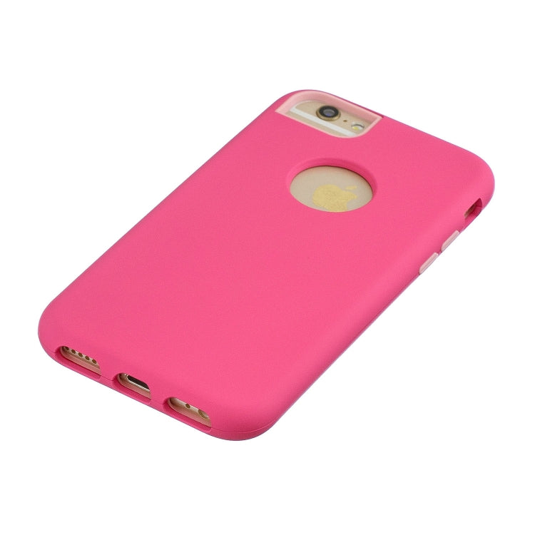 For iPhone SE 2022 / SE 2020 / 8 / 7 3 in 1 Shockproof PC + Silicon Case